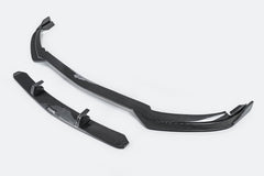 Mercedes Benz C-Class C63/C63S (fits both Pre-Facelift & Facelift) W205 2015 2016 2017 2018 2019 2020 2021 with Aftermarket Parts - Front Lip Pre-preg Carbon Fiber from TAKD Carbon