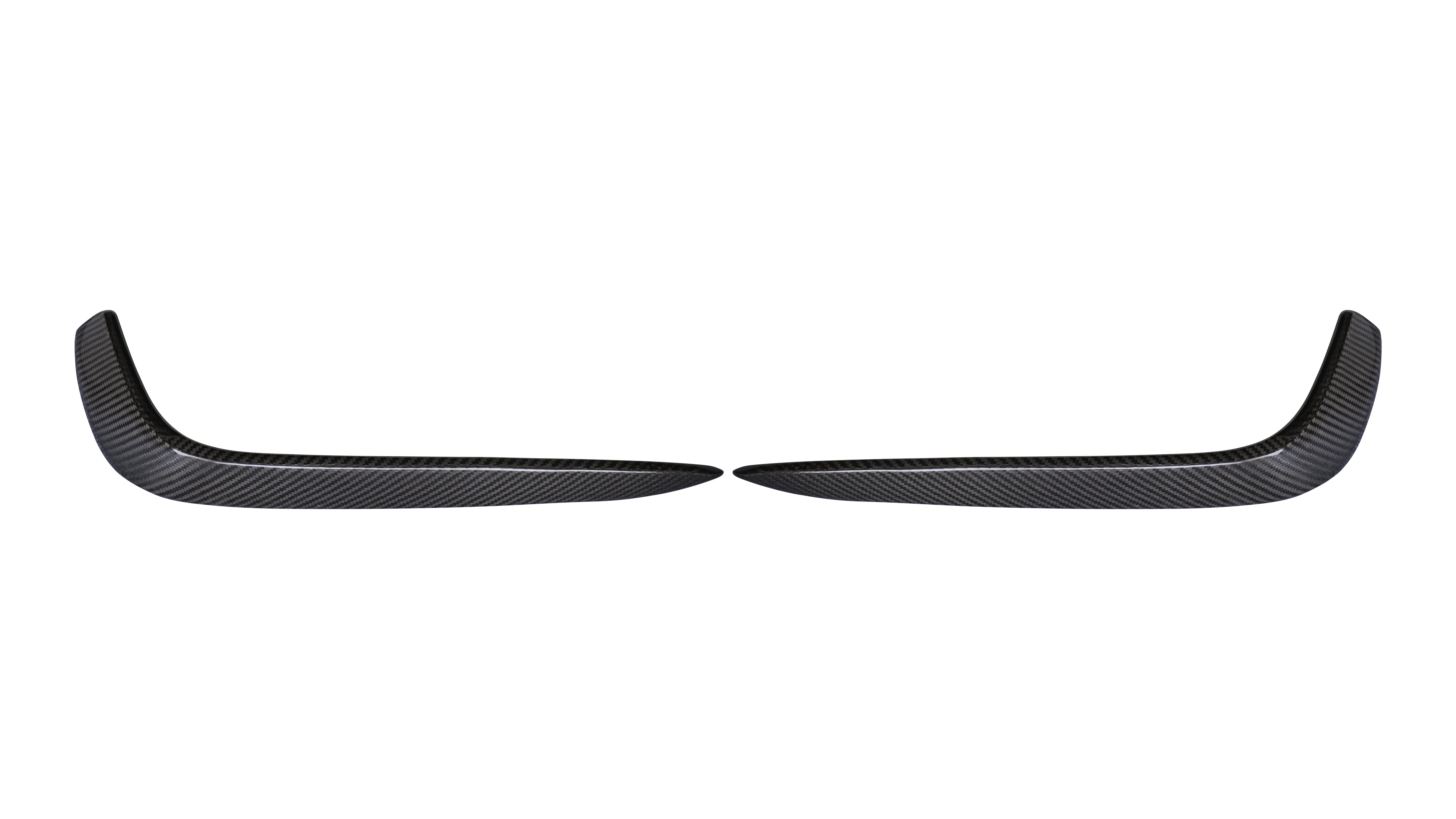 Mercedes C-Class C63/C63S (fits both Pre-Facelift & Facelift) W205 2015 2016 2017 2018 2019 2020 2021 with Aftermarket Parts - V2 Front Lip Pre-preg Carbon Fiber from TAKD Carbon