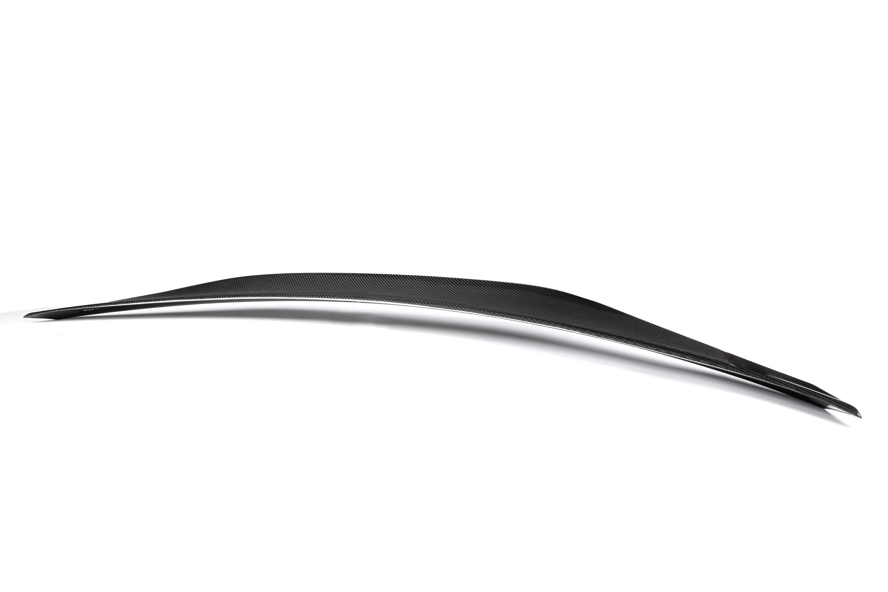 Mercedes Benz C-Class C63S C63 C43 AMG C450 C300 W205 Sedan 2015 2016 2017 2018 2019 2020 2021 with Aftermarket Parts - V2 Rear Lip Spoiler Dry Pre-preg Carbon Fiber from TAKD Carbon