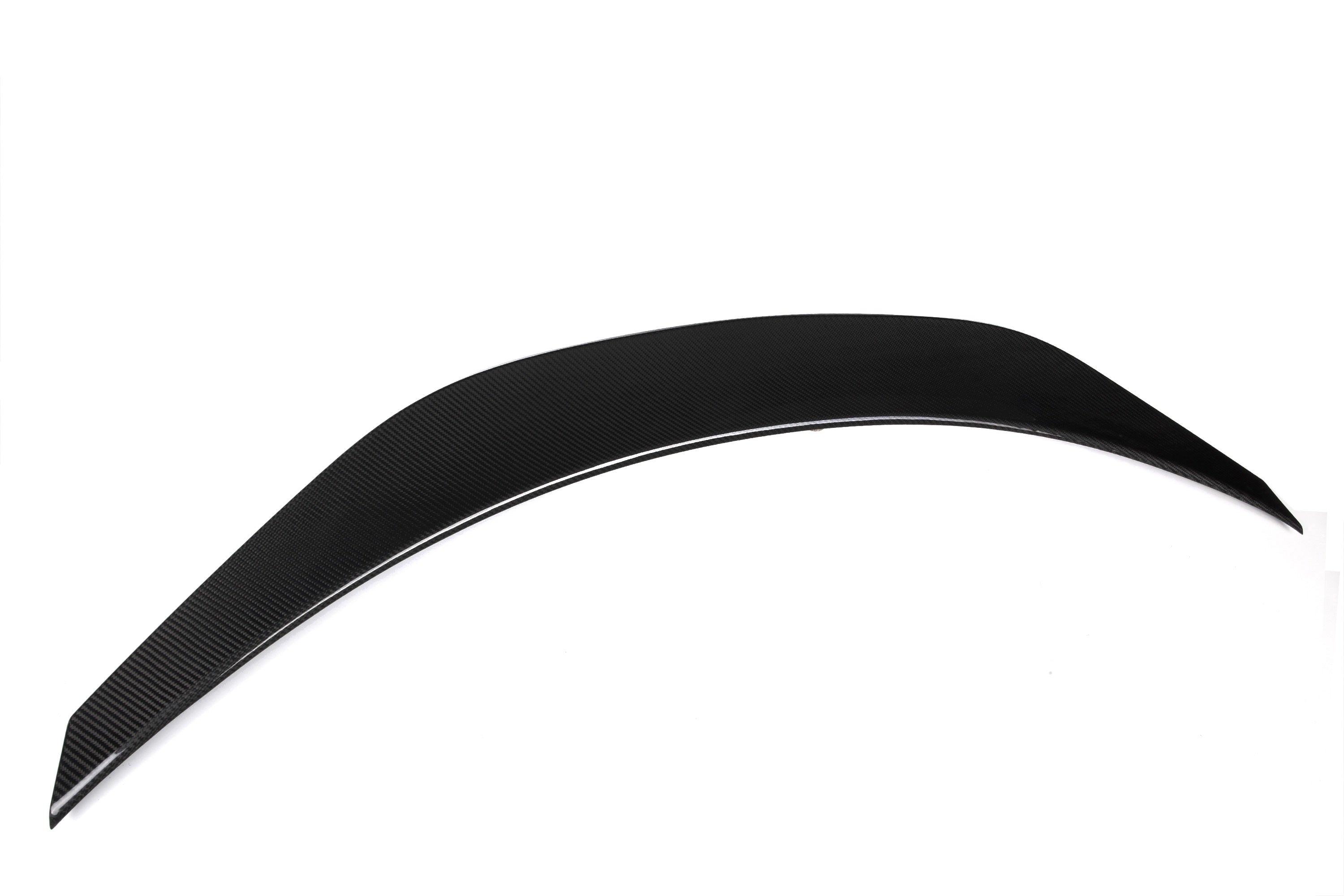 Mercedes Benz C-Class C63S C63 C43 AMG C450 C300 W205 Sedan 2015 2016 2017 2018 2019 2020 2021 with Aftermarket Parts - V2 Rear Lip Spoiler Dry Pre-preg Carbon Fiber from TAKD Carbon