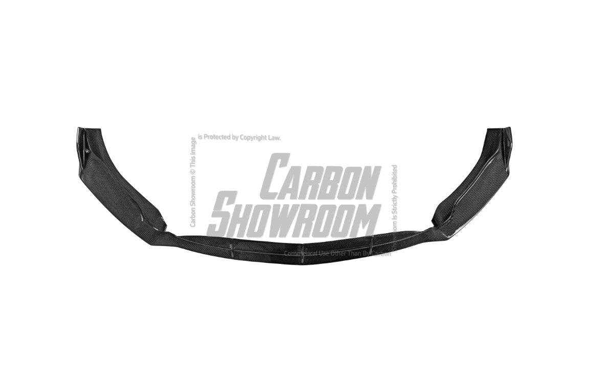 Mercedes Benz CLA45 CLA45S C118 2020 2021 2022 2023 2024 with Aftermarket Parts - V2 Style Front Lip Pre-preg Carbon Fiber from TAKD Carbon