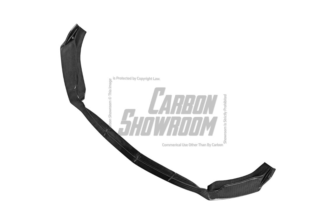 Mercedes Benz CLA45 CLA45S C118 2020 2021 2022 2023 2024 with Aftermarket Parts - V2 Style Front Lip Pre-preg Carbon Fiber from TAKD Carbon