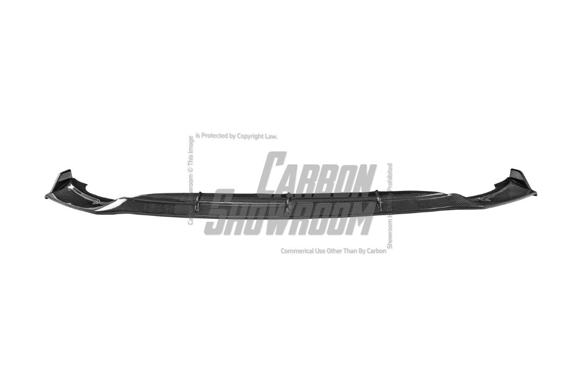 Mercedes Benz CLA45 CLA45S C118 2020 2021 2022 2023 2024 with Aftermarket Parts - V2 Style Front Lip Pre-preg Carbon Fiber from TAKD Carbon