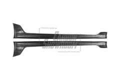 Porsche 718 Cayman / Boxster / GTS / GT4 / Spyder 2017 2018 2019 2020 2021 2022 2023 2024 with Aftermarket Parts -Side Skirts Pre-preg Carbon Fiber from TAKD Carbon