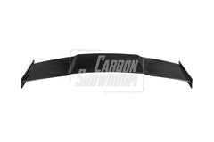 Porsche 718 Cayman / Boxster / GTS 2017-ON with Aftermarket Parts - V1 Rear Wing Pre-preg Carbon Fiber from TAKD Carbon