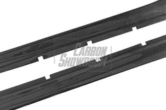 Porsche Panamera 4 & 4S & Turbo 971 (fits both pre-facelift & facelift) 2017-ON with Aftermarket Parts - Side Skirts Pre-preg Carbon Fiber from TAKD Carbon