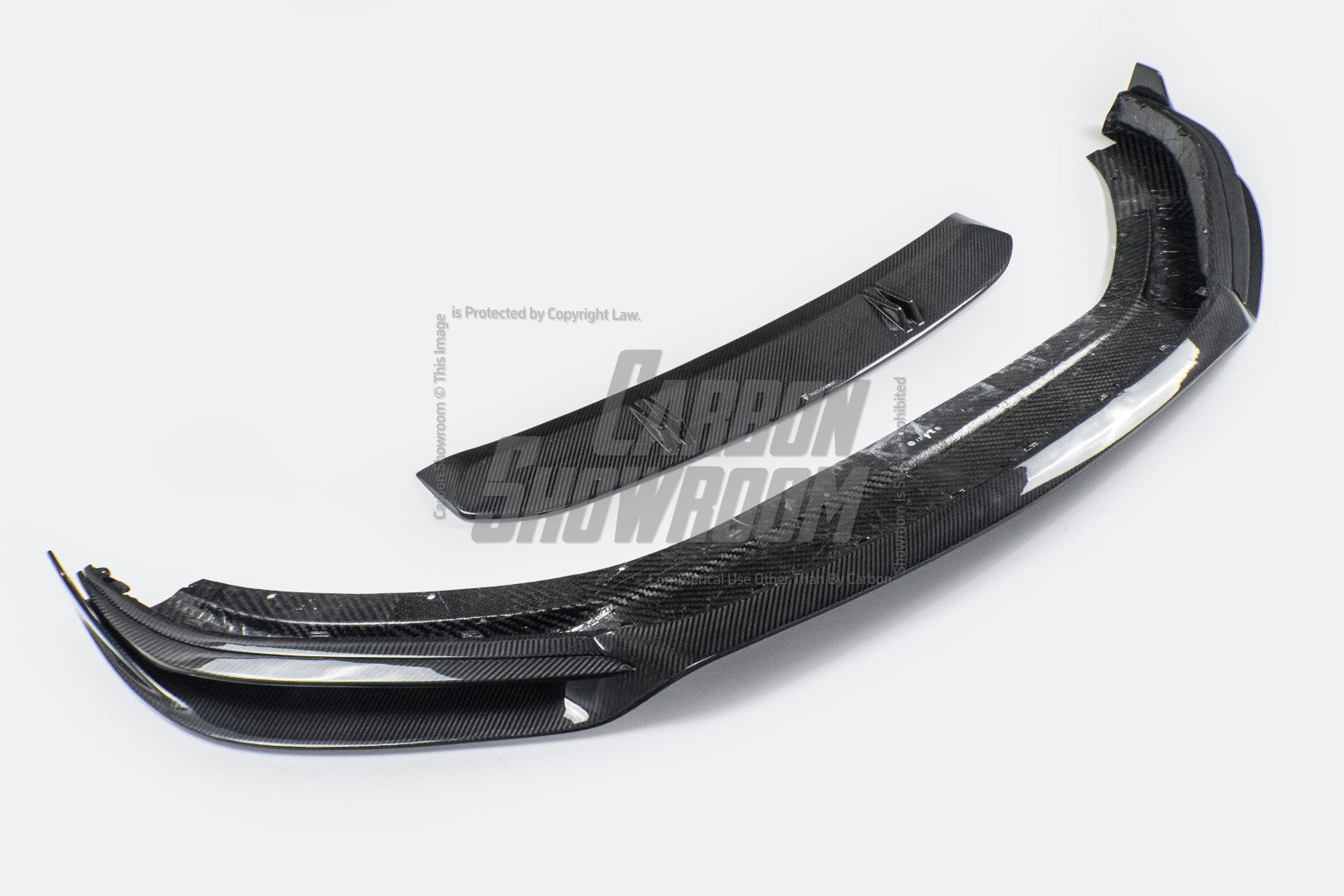 Porsche Panamera 971.2 RWD/Base/4/4S (without sport design bumper) 2017 2018 2019 2020 2021 2022 2023 with Aftermarket Parts - V1 Front Lip Pre-preg Carbon Fiber from TAKD Carbon