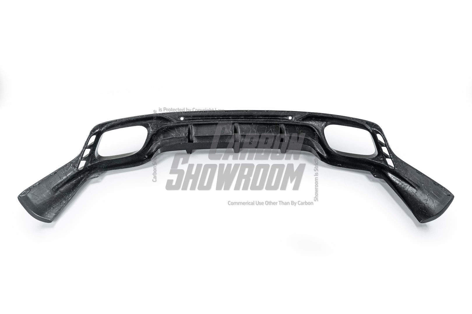 Porsche Panamera 4 & 4S & Turbo 971 (fits both pre-facelift & facelift) 2017-ON with Aftermarket Parts - Rear Diffuser Pre-preg Carbon Fiber from TAKD Carbon