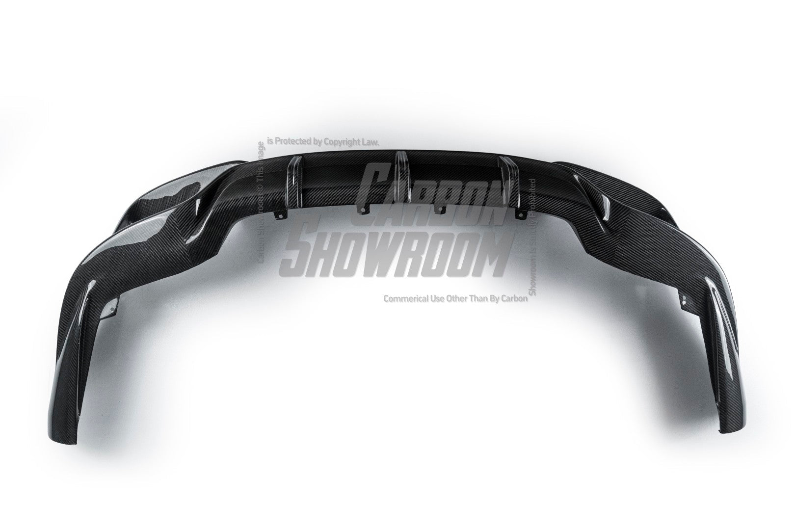 Porsche Panamera 4 & 4S & Turbo 971 (fits both pre-facelift & facelift) 2017-ON with Aftermarket Parts - Rear Diffuser Pre-preg Carbon Fiber from TAKD Carbon