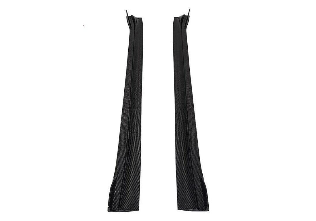 Tesla Model 3 / Performance 2017 2018 2019 2020 2021 2022 2023 with Aftermarket Parts - Side Skirts Pre-preg Carbon Fiber from TAKD Carbon