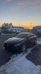 Mercedes Benz C-Class C63/C63S C43 C300 W205 (fits both Pre-Facelift & Facelift) W205 2015 2016 2017 2018 2019 2020 2021 with Aftermarket Parts - Front Fenders Pre-preg Carbon Fiber from TAKD Carbon