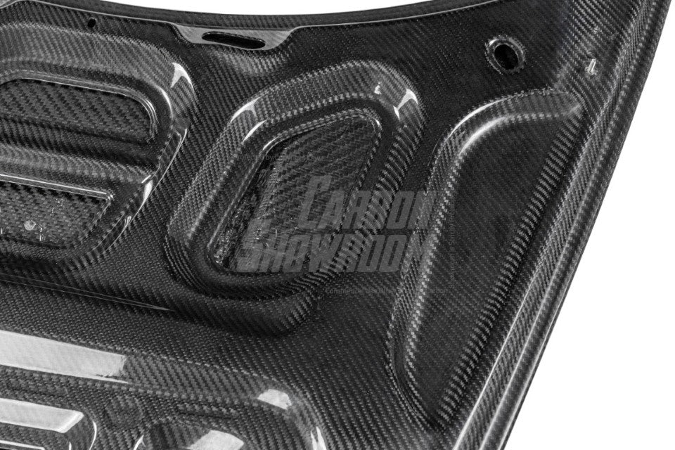 Porsche 718 Boxster / Cayman (all models, including GTS / GT4 / GT4RS / Spyder) & 911 991.1 991.2 (all models, including Carrera S / 4S / T / GTS / 4 GTS / Targa / GT3 / GT3 RS / R / Turbo / Turbo S / GT2 RS with Aftermarket Parts - V1 Style Hood Bonnet Pre-preg Carbon Fiber from TAKD Carbon