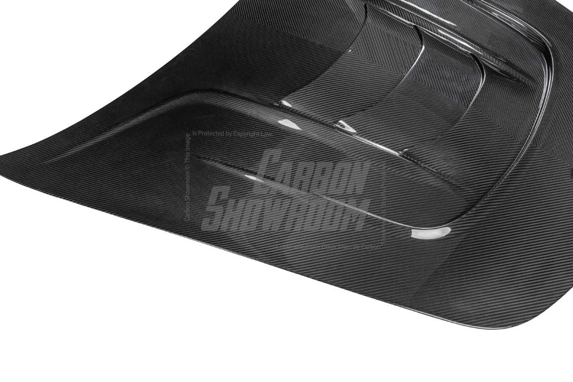 Porsche 718 Boxster / Cayman (all models, including GTS / GT4 / GT4RS / Spyder) & 911 991.1 991.2 (all models, including Carrera S / 4S / T / GTS / 4 GTS / Targa / GT3 / GT3 RS / R / Turbo / Turbo S / GT2 RS with Aftermarket Parts - V1 Style Hood Bonnet Pre-preg Carbon Fiber from TAKD Carbon