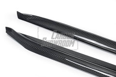 Porsche 718 Cayman / Boxster / GTS / GT4 / Spyder 2017 2018 2019 2020 2021 2022 2023 2024 with Aftermarket Parts - Side Skirts Pre-preg Carbon Fiber from TAKD Carbon
