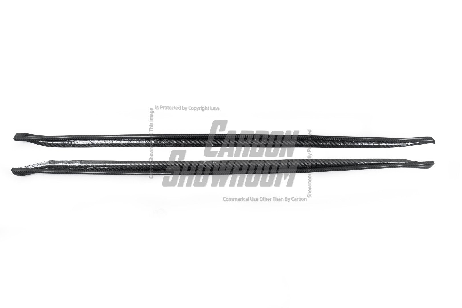 Porsche 718 Cayman / Boxster / GTS / GT4 / Spyder 2017 2018 2019 2020 2021 2022 2023 2024 with Aftermarket Parts - Side Skirts Pre-preg Carbon Fiber from TAKD Carbon