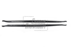 Porsche 718 Cayman / Boxster / GTS / GT4 / Spyder 2017 2018 2019 2020 2021 2022 2023 2024 with Aftermarket Parts - Side Skirts Pre-preg Carbon Fiber from TAKD Carbon