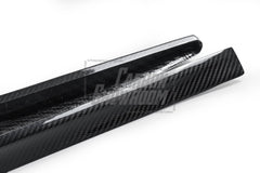 Porsche 718 Cayman / Boxster / GTS / GT4 / Spyder 2017 2018 2019 2020 2021 2022 2023 2024 with Aftermarket Parts - Side Skirts Pre-preg Carbon Fiber from TAKD Carbon