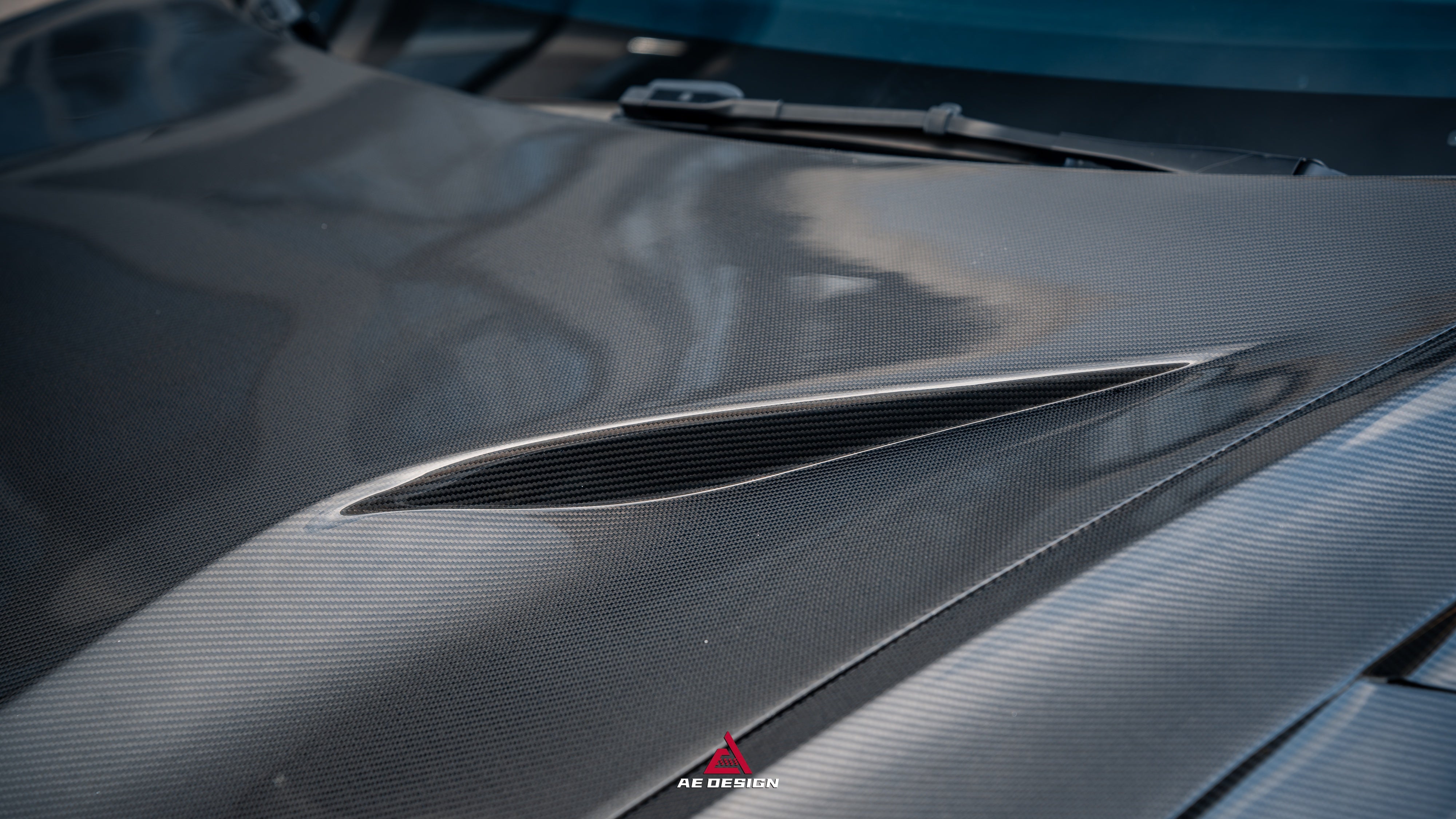 Tesla Model 3 Highland / Performance 2024-ON with Aftermarket Parts - Action Aero Series Hood Bonnet Carbon Fiber From ArmorExtend