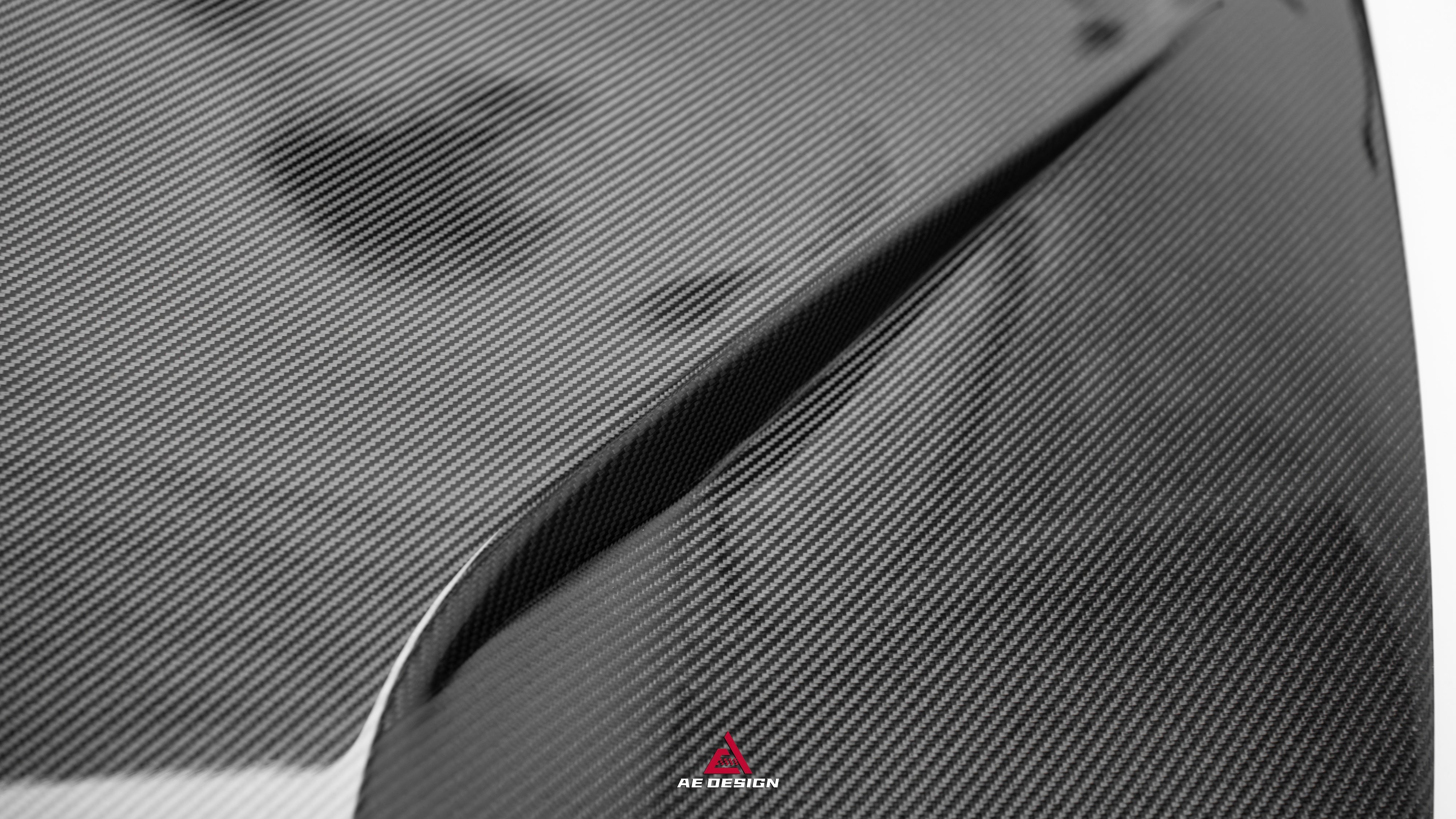 Tesla Model 3 Highland / Performance 2024-ON with Aftermarket Parts - Action Aero Series Hood Bonnet Carbon Fiber From ArmorExtend