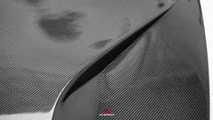 Tesla Model 3 Highland / Performance 2024-ON with Aftermarket Parts - Action Aero Series Hood Bonnet Carbon Fiber From ArmorExtend