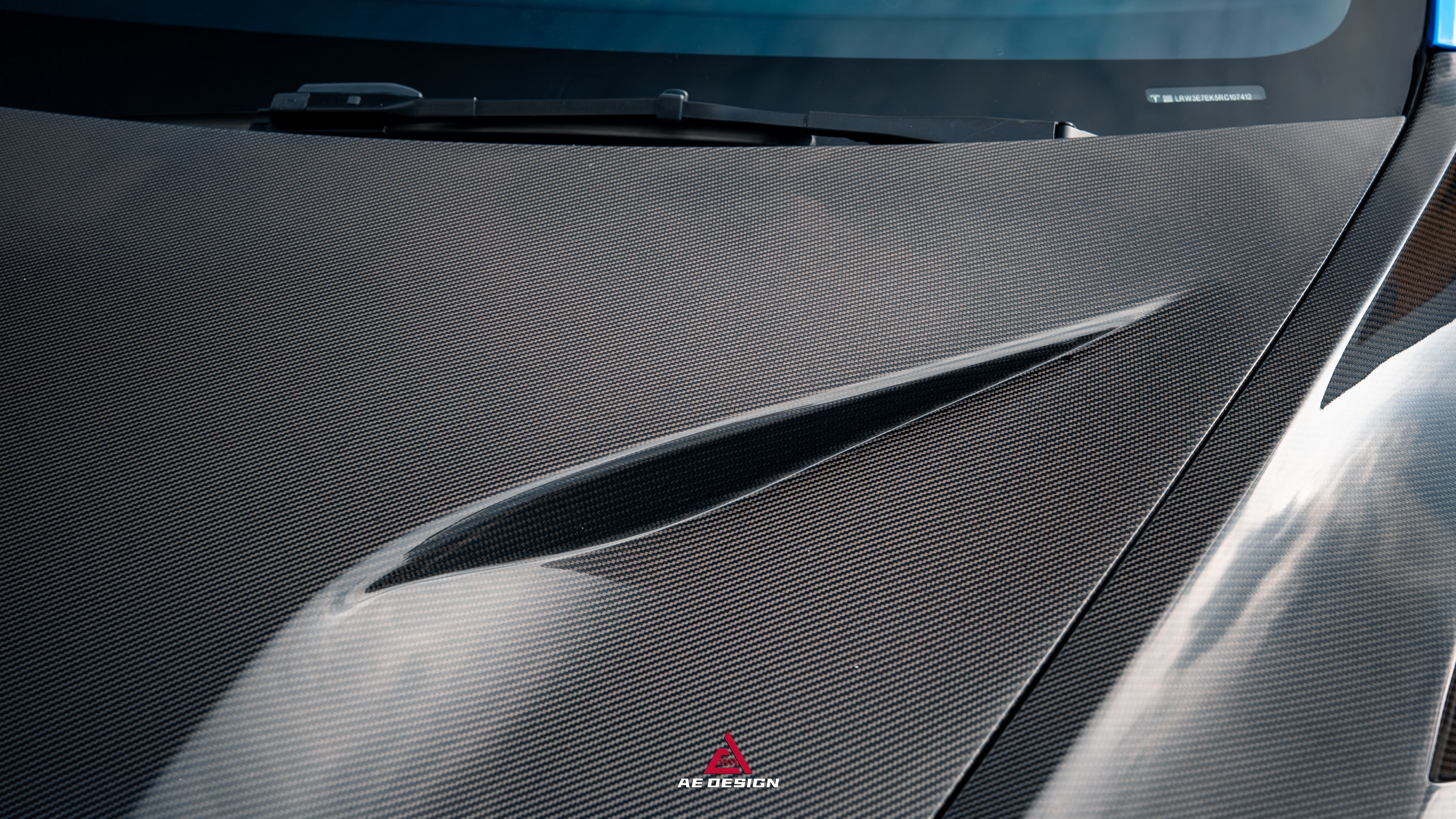 Tesla Model 3 Highland / Performance 2024-ON with Aftermarket Parts - Action Aero Series Hood Bonnet Carbon Fiber From ArmorExtend