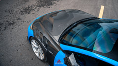 Tesla Model 3 Highland / Performance 2024-ON with Aftermarket Parts - Action Aero Series Hood Bonnet Carbon Fiber From ArmorExtend
