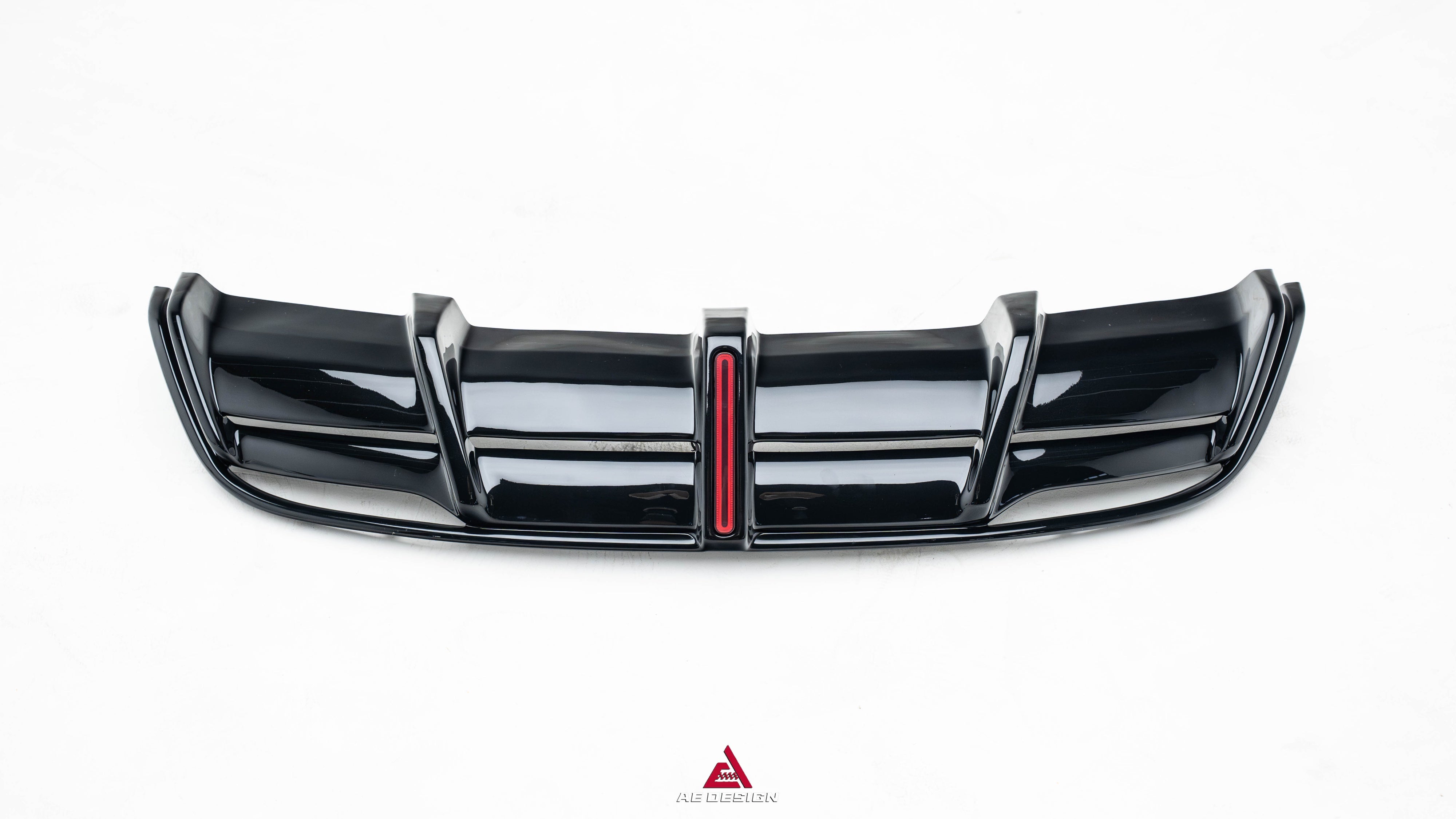 Tesla Model 3 Highland 2024-ON with Aftermarket Parts - Plustic Rear Diffuser ABS from ArmorExtend