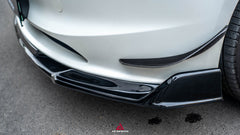 Tesla Model 3 Highland 2024-ON with Aftermarket Parts - Plustic Front Lip ABS from ArmorExtend