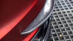 Tesla Model 3 Highland 2024-ON with Aftermarket Parts - AE Style Front Canards Carbon Fiber from?ArmorExtend