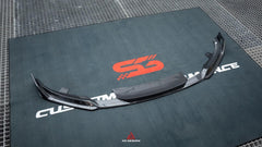 Tesla Model 3 Highland 2024-ON with Aftermarket Parts - AE Style Front Lip Carbon Fiber from?ArmorExtend