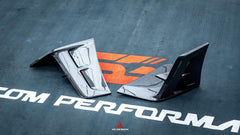 Tesla Model 3 Highland / Performance 2024-ON with Aftermarket Parts - AE Style Rear Diffuser & Canards Carbon Fiber from?ArmorExtend