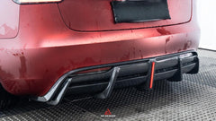Tesla Model 3 Highland / Performance 2024-ON with Aftermarket Parts - AE Style Rear Diffuser & Canards Carbon Fiber from?ArmorExtend