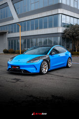 ArmorExtend Action Aero Series Front Fenders for Tesla Model 3 Highland / Performance 2024-ON Carbon Fiber