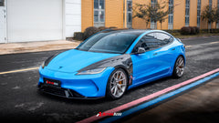 ArmorExtend Action Aero Series Front Fenders for Tesla Model 3 Highland / Performance 2024-ON Carbon Fiber