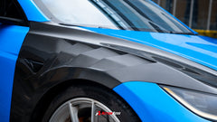 ArmorExtend Action Aero Series Front Fenders for Tesla Model 3 Highland / Performance 2024-ON Carbon Fiber