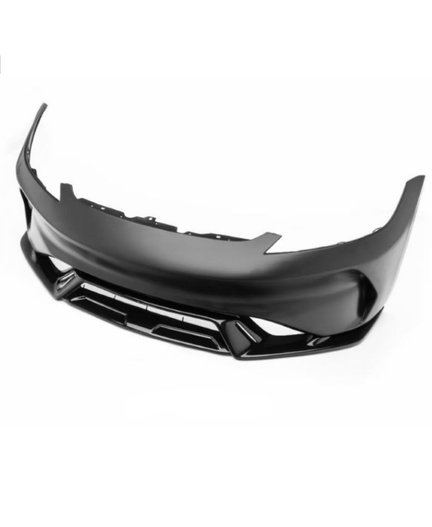 Tesla Model 3 Highland / Performance 2024-ON with Aftermarket Parts - Action Aero Series Front Bumper & Lip ABS from ArmorExtend