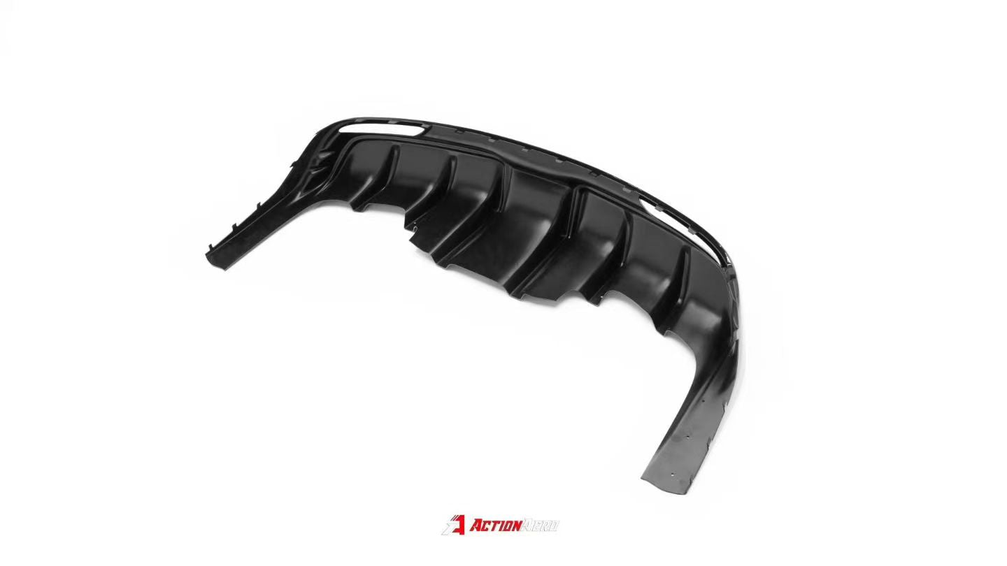 Tesla Model 3 Highland 2024-ON with Aftermarket Parts - Action Aero Series Rear Diffuser ABS from ArmorExtend