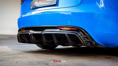 Tesla Model 3 Highland 2024-ON with Aftermarket Parts - Action Aero Series Rear Diffuser ABS from ArmorExtend