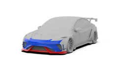 Tesla Model 3 Highland / Performance 2024-ON with Robot Craftsman's Aftermarket Parts - Robot Package A Carbon Fiber / FRP