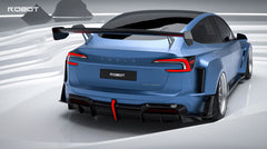 Tesla Model 3 Highland / Performance 2024-ON with Aftermarket Parts - Full Complete Kit Carbon Fiber / FRP from Robot Craftsman