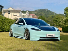 Tesla Model 3 Highland / Performance 2024 with Aftermarket Parts - Side Skirts ABS+PP from Yofer USA