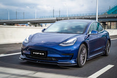 Tesla Model 3/Long Range/Performance 2017 2018 2019 2020 2021 2022 2023 with Aftermarket Parts - Full Body Kit PP Polypropylene from Yofer USA
