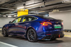 Tesla Model 3/Long Range/Performance 2017 2018 2019 2020 2021 2022 2023 with Aftermarket Parts - Full Body Kit PP Polypropylene from Yofer USA