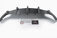 Your Tesla Model Y 2020 2021 2022 2023 2024 with Aftermarket Parts - AE Style Rear Diffuser Carbon Fiber from  ArmorExtend