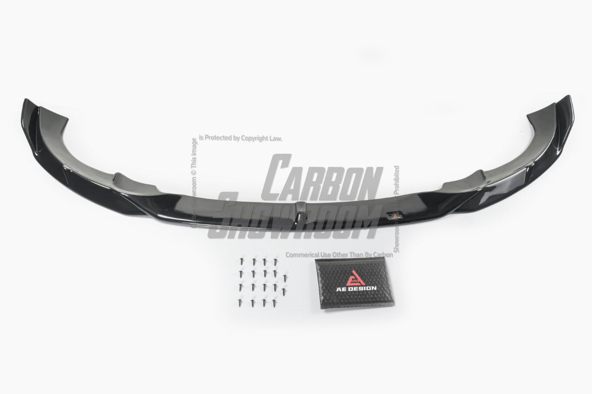 Tesla Model Y 2020 2021 2022 2023 2024 2025 with Aftermarket Parts - Front Lip ABS?from ArmorExtend