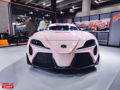 Toyota GR Supra A90 A91 2020-ON with CMST Tuning's Aftermarket Parts - Carbon Fiber Hood Bonnet FT1 Conversion Kit