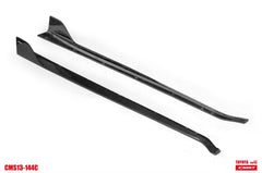 Toyota GR Supra A90 A91 2020-ON with CMST Tuning's Aftermarket Parts - Carbon Fiber Side Skirts & Lower Lip FT1 Conversion Kit