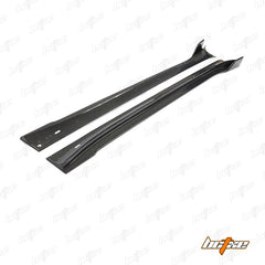 Tesla Model Y Performance AWD Long Range RWD Standard 2020 2021 2022 2023 2024 2025 with Aftermarket Parts - V1 Side Skirts Carbon Fiber from BCTXE Tuning