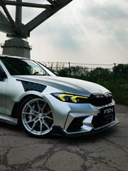 BMW 3 Series 330i M340i G20 G21 LCI 2023-ON with Aftermarket Parts - Front Bumper & Front Lip PP from VTEN