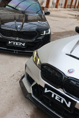 BMW 5 Series 530 540 & i5 e/x Drive40 M60 G60 G61 2024-ON with Aftermarket Parts - Front Lip PP from VTEN 